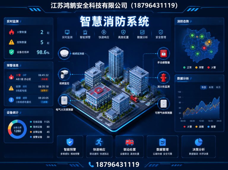 攀枝花智慧消防系统展示图