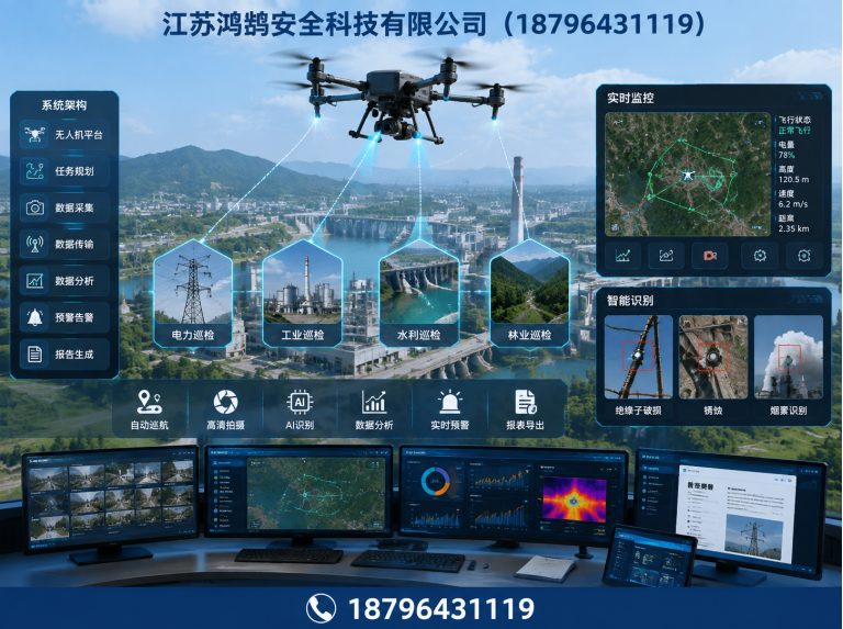 攀枝花无人机巡检系统展示图